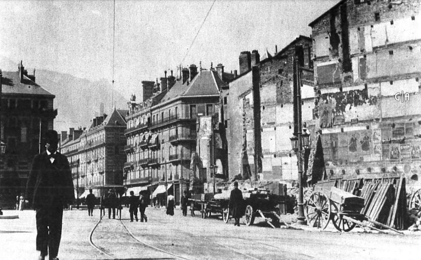 Grenoble | Rue Felix Poulat 1895